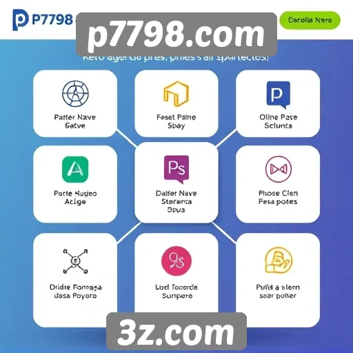 Recursos e funcionalidades do site p7798.com