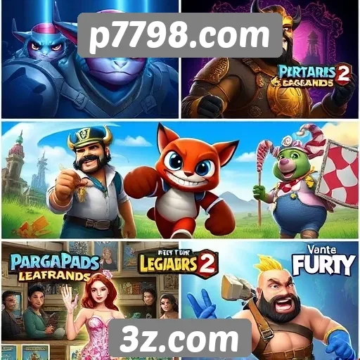 Jogos populares disponíveis em p7798.com